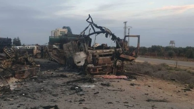 CAA destroyed more 10 pieces of equipment, fighters obtained from Turkey