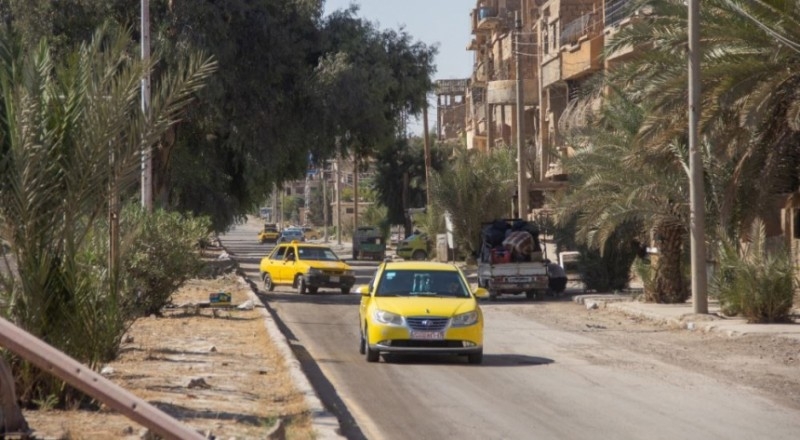 Syrians began to recover freed from militants Rashidin village