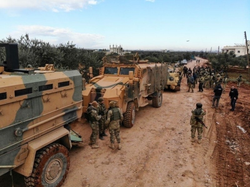 САА уничтожили более 10 piezas de equipo, полученной боевиками от Турции