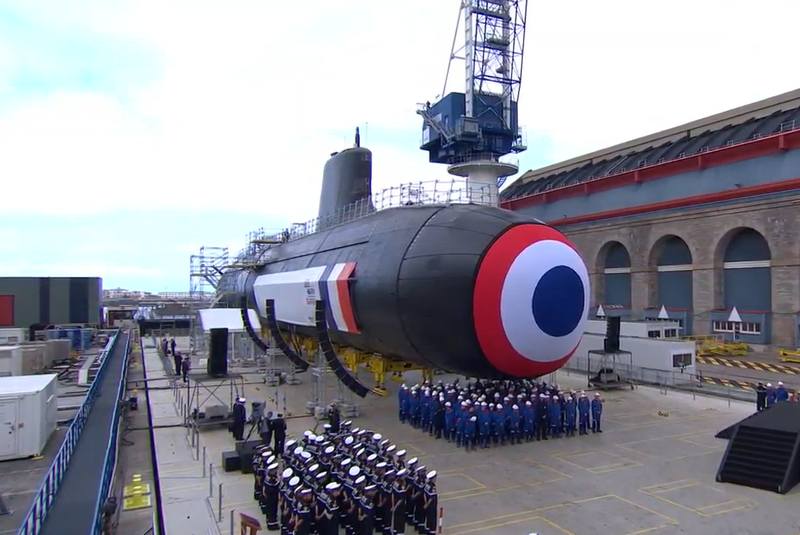 Первая французская атомная «Barracuda» начала испытания