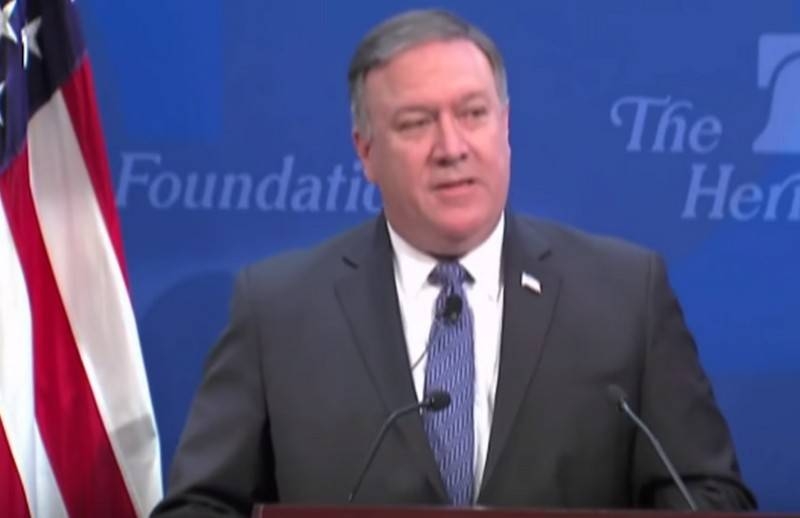 Pompeo accused Moscow, Tehran and Damascus in disrupting the truce in Syria