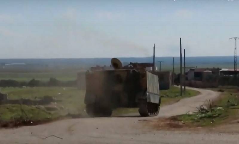 The Syrian army three days holds positions under Serakibom