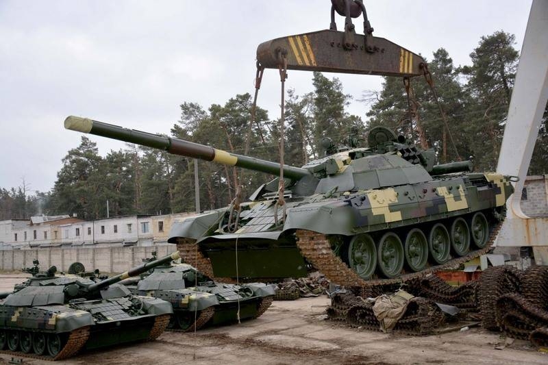 In Kiev, we spoke about the modernization of the T-72AMT tanks for APU