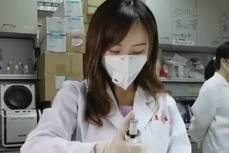 In China, there was a coronavirus vaccine