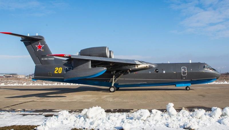 In Taganrog took off first built for the Ministry of Defense of the Be-200ES