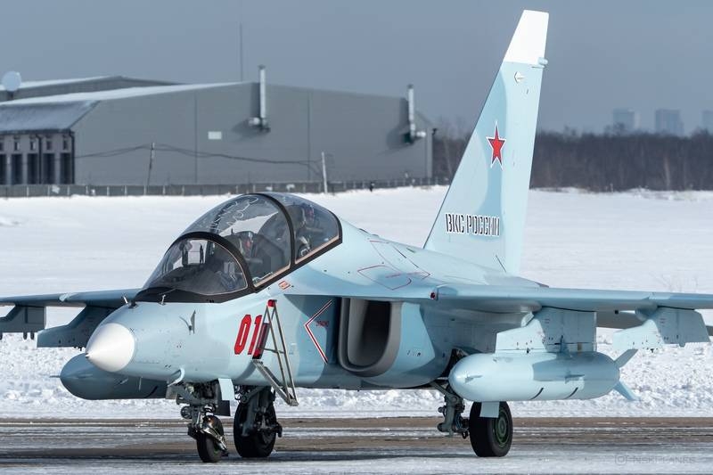 VKS RF received two new combat training aircraft Yak-130