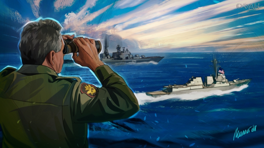 Военный эксперт уверен, что эсминец США в Черном море не осмелится провоцировать Шойгу
