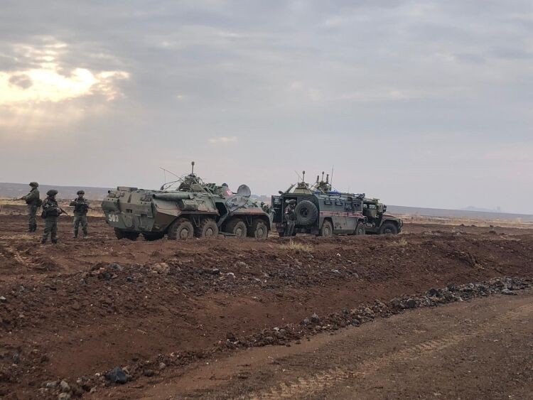 Российско-турецкий патруль прошел через территории сирийского Алеппо