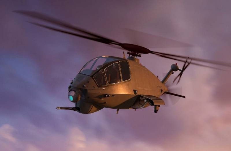 Boeing FARA: project reconnaissance helicopter for the US Army Aviation
