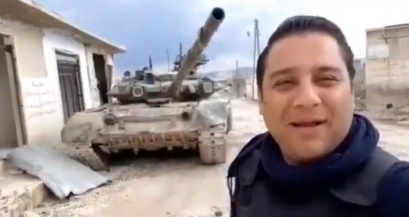 Syrian military recaptured terrorists hijacked tank T-90
