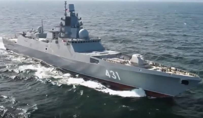 Frigate «Admiral Kasatonov» вышел на очередной этап испытаний