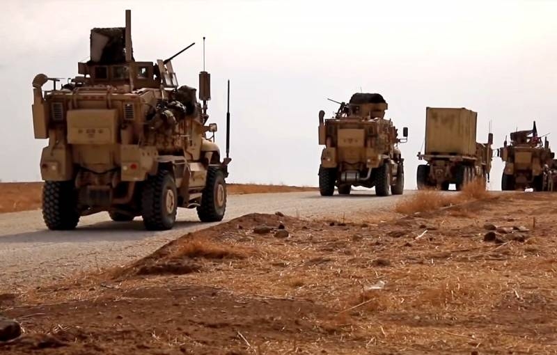 US armored convoy stoned in al-Hasakah province