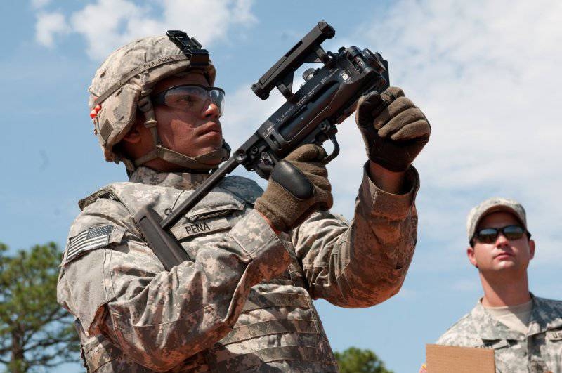 US began replacing grenade grenade Marine Corps