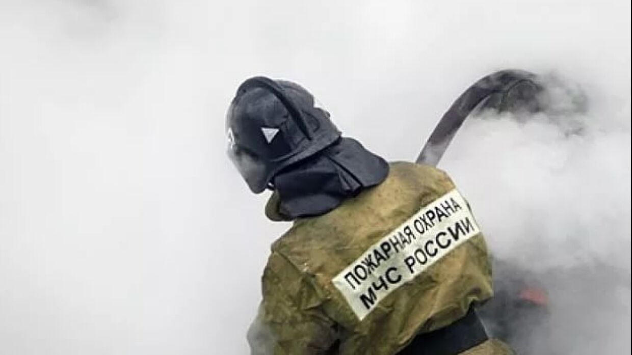 Fire engulfed a hostel in the street Panfilov in Moscow