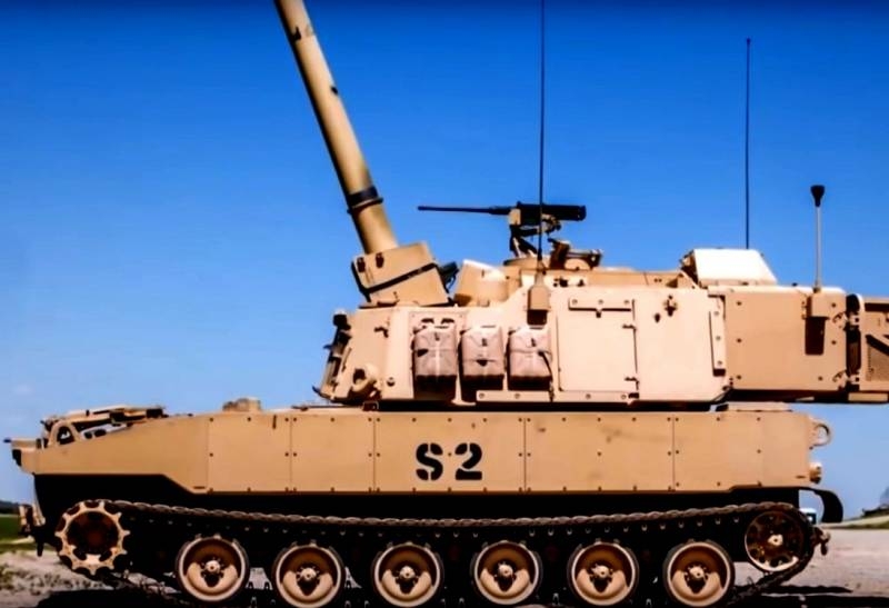 Increasing the power of the US artillery: ordered new howitzer M109A7 Paladin