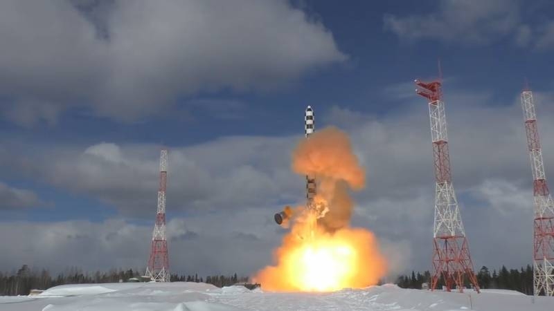 Russia is ready for serial production of new ICBM «Sarmatic»