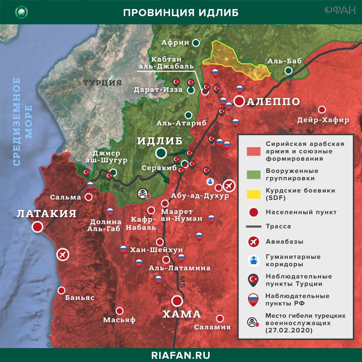 Россия не откажется помогать Сирии, несмотря на вмешательство Эрдогана