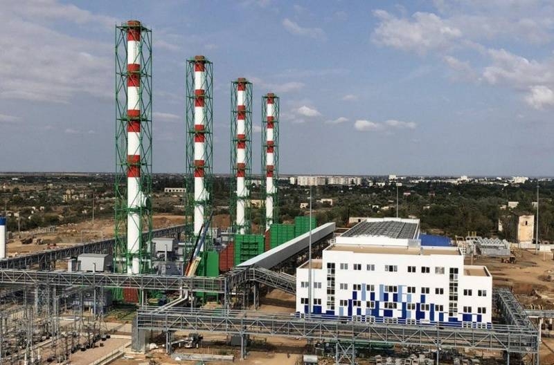 Сакская ТЭЦ в Крыму вышла на полную мощность