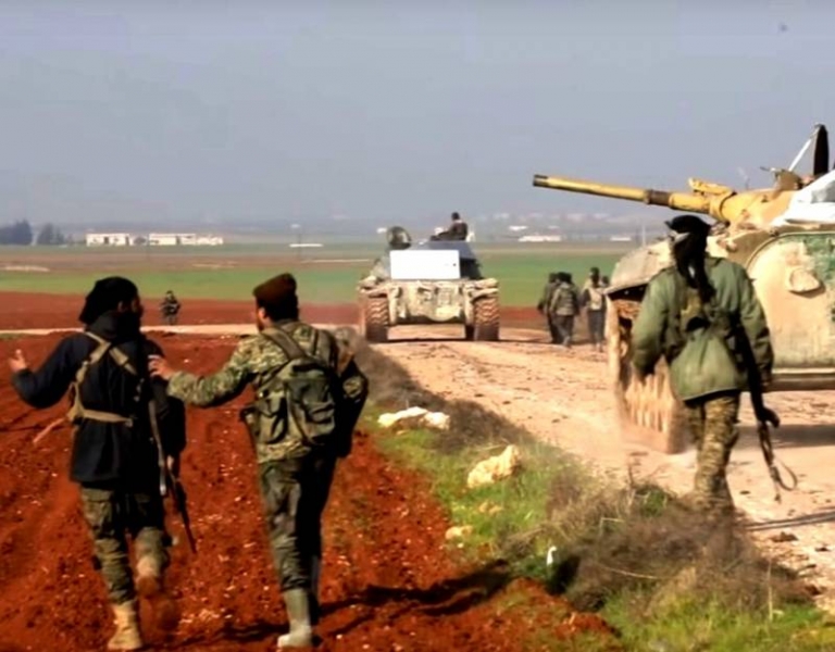叙利亚, 23 行进: в Идлиб стягиваются сирийские войска в ответ на турецкую активность
