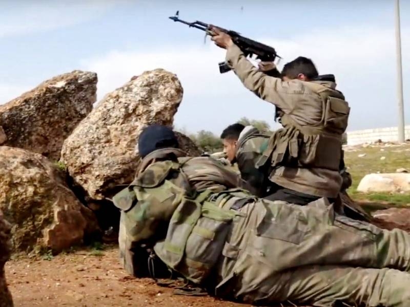 Siria, 4 Marzo: При попытке контрнаступления под Серакибом боевики понесли потери и отошли