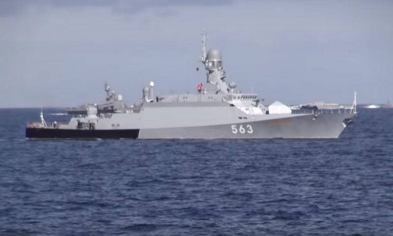 The timeframe bookmark fourth MRK project 22800 "Каракурт" for the Pacific Fleet