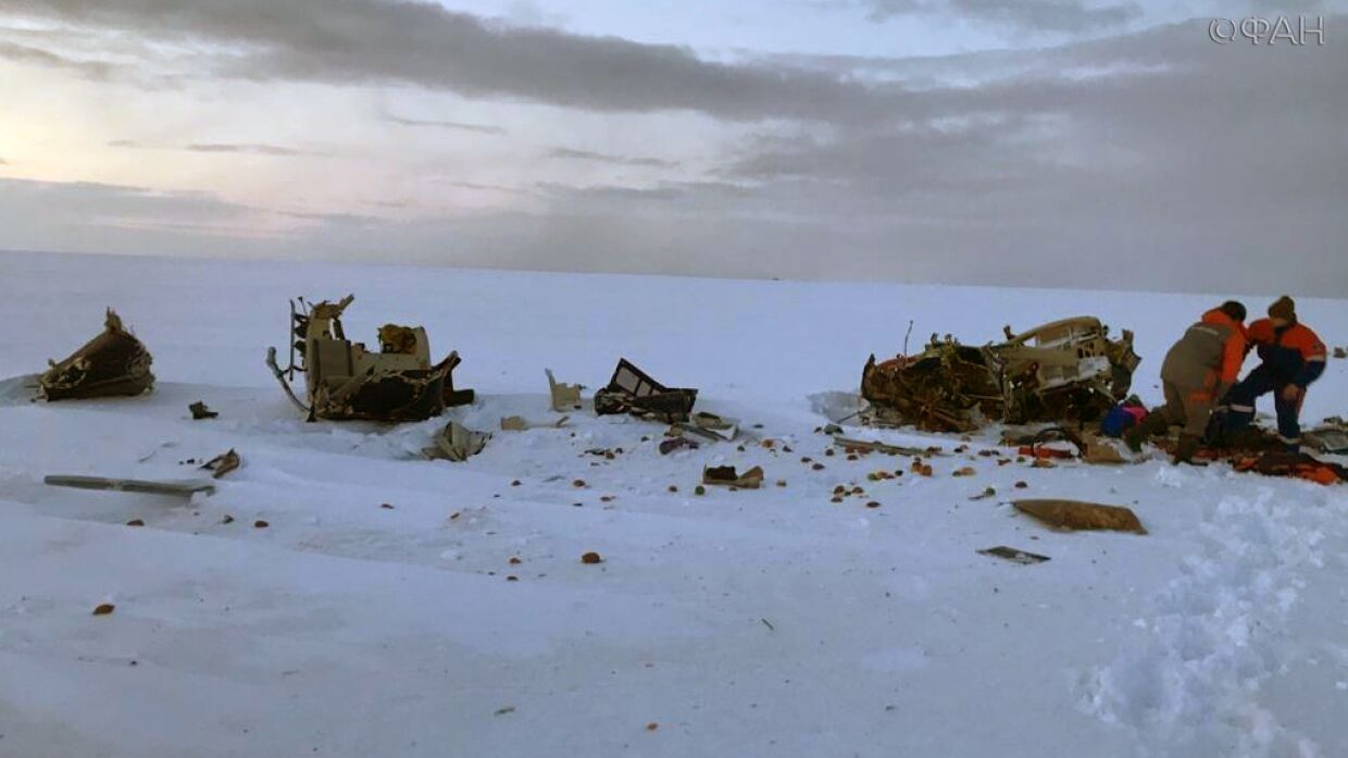 Transport prosecutor's office began checking on the fact of a helicopter crash in the Nenets AO