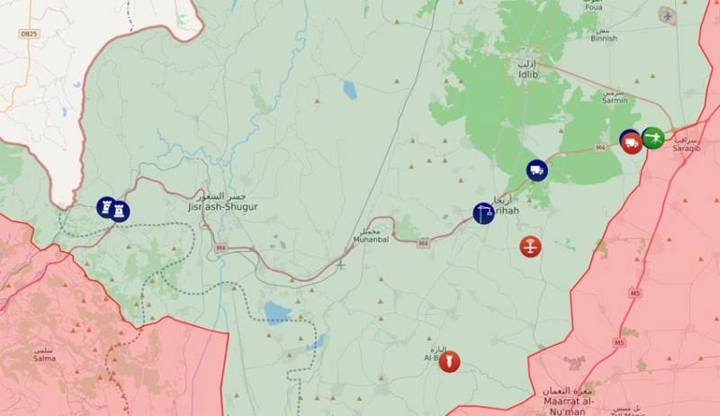 Turkey has not explained, Why to observation posts Idlib throws long-range artillery