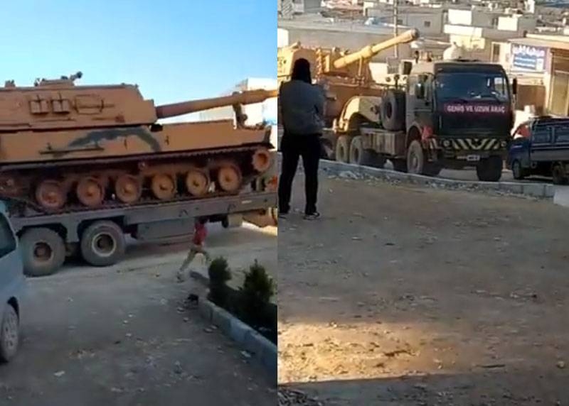 Турция не пояснила, для чего к наблюдательным пунктам Идлиба перебрасывает дальнобойную артиллерию