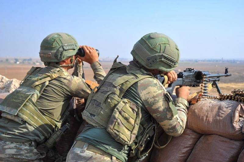 Turkish special forces conducted an operation against Kurdish armed groups in Syria