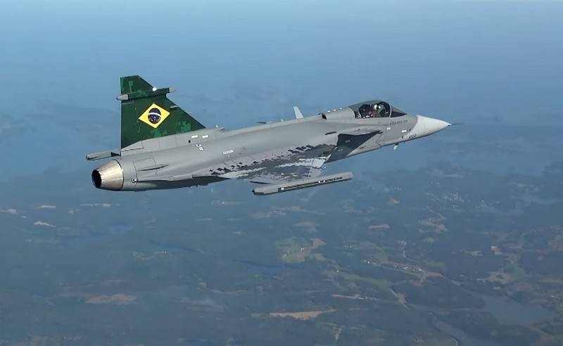 В Швеции начали сборку первого двухместного «Gripen F» for the Brazilian Air Force