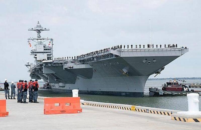 US Navy thought about reducing the number of new carriers such as Gerald R. Ford