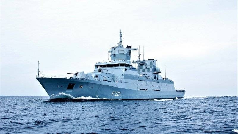 German Navy received a second F125 class frigate