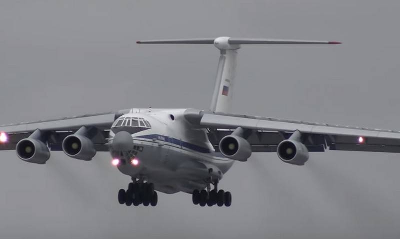 Военно-транспортные самолёты ВКС РФ выполнили полёт в Сирию через Турцию