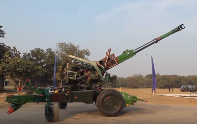 Clash on the border of nuclear powers: India stabbed with 155mm howitzer FH77 Bofors