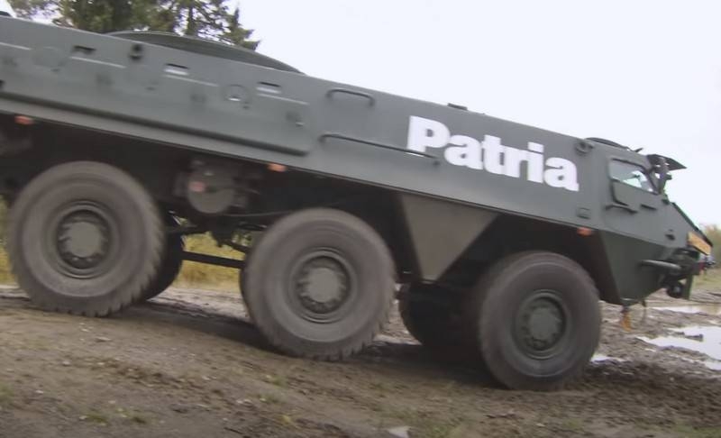 Estonia joined the development of the Latvian-Finnish armored personnel carrier