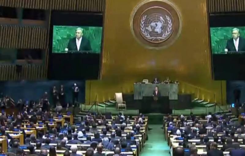 The UN General Assembly adopted a resolution on unity in the fight against coronavirus