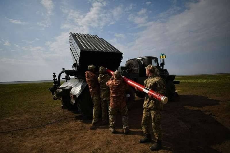 Под Одессой испытали 122-мм украинские реактивные снаряды для РСЗО