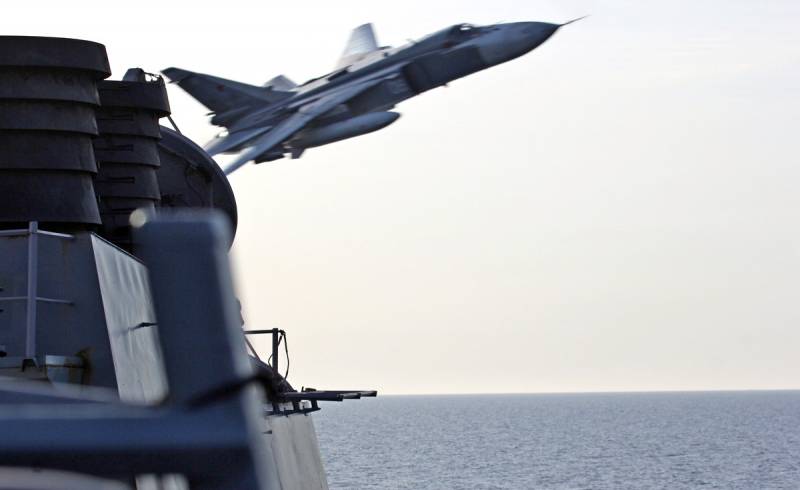 Poles: The Su-24 has no chance against the destroyer of the U.S. Navy