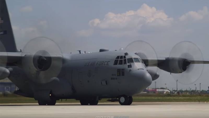 Presented footage in an attempt to shoot down an American C-130 Hercules transport aircraft