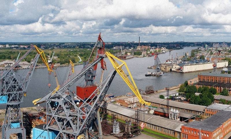 Прибалтийский судостроительный завод «Янтарь» возобновил работы