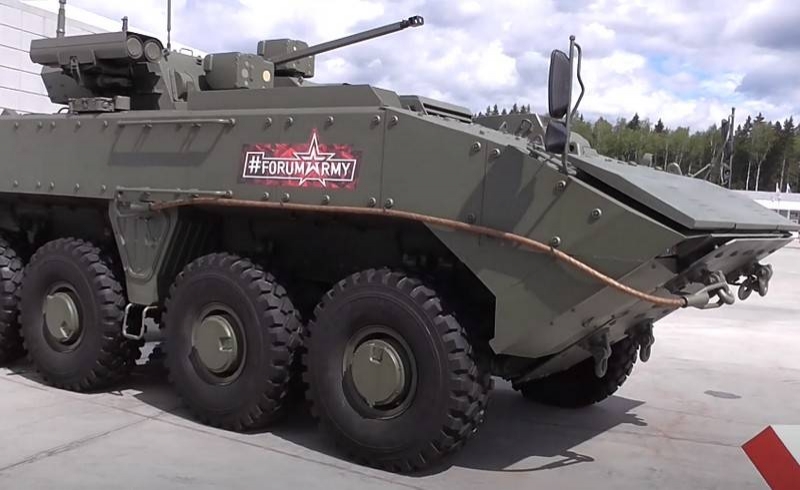 Russia began promoting the export of armored vehicles on the platform «Boomerang»