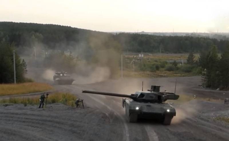 Сообщается об испытаниях танка Т-14 «Армата» в Сирийской Арабской Республике