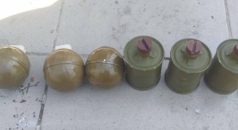 In Kiev, a sergeant tried to sell a batch of grenades and ammunition