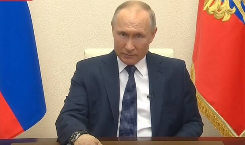Vladimir Putin for the second time this week appealed to the Russians