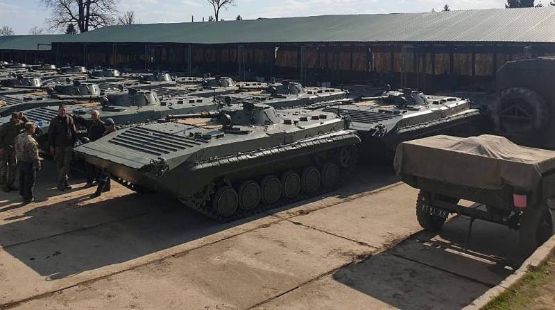 MAT received a shipment of BMP-1 from Europe in spite of the constraints
