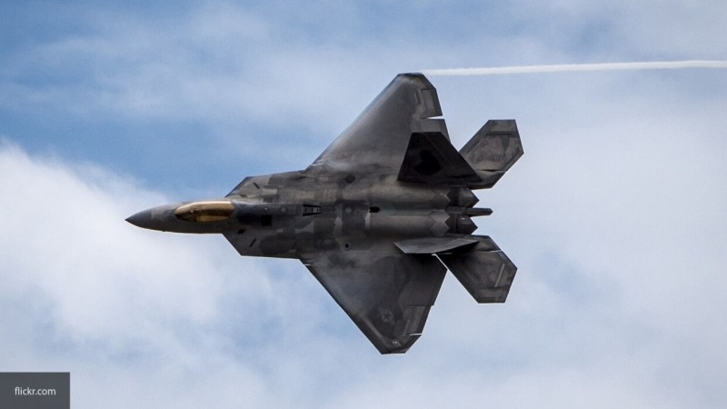 F-22 military fighter crashes in USA