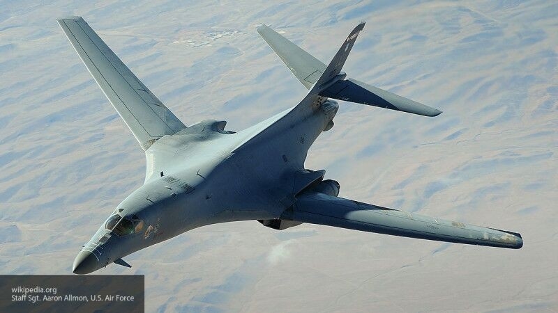 A video of the interception of US Air Force B-1B bombers over the Black and Baltic Seas