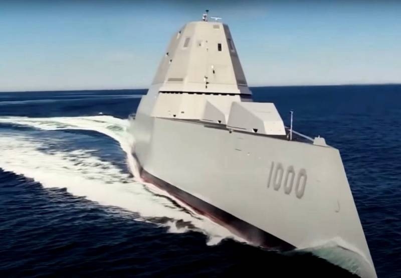 About the problems of the US Navy Zumwalt destroyer and the testing of the new Mk guns 46 Bushmaster