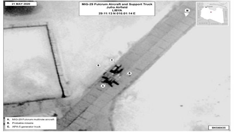 AFRICOM: Русские перекрасили самолёты на базе «Xmejmim» перед отправкой в Ливию