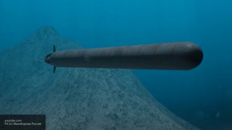 Dron submarino "Poseidón"" впервые запустят осенью 2020 del año
